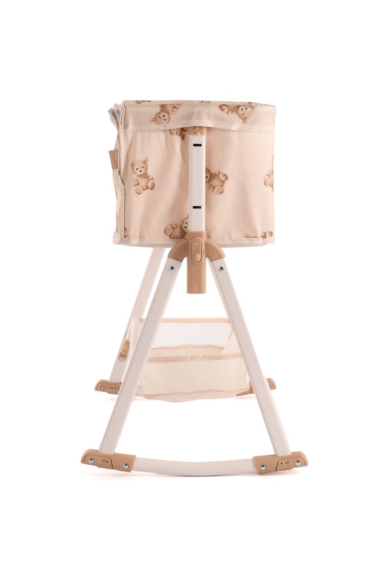 Teddy Doll Bedside Crib, Roleplay Toy, Kids 3+, Alternate, color, Beige