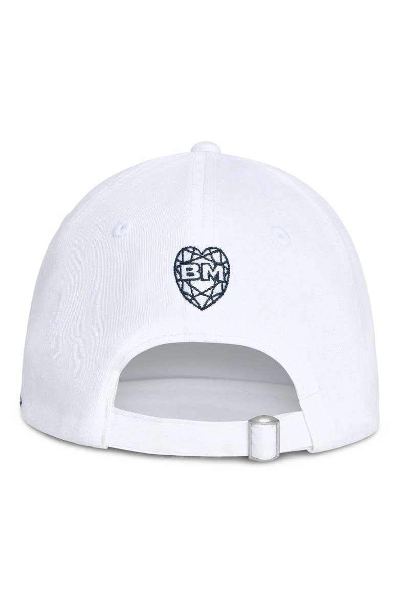 Trophy Wife Crest Dad Hat, Alternate, color, White