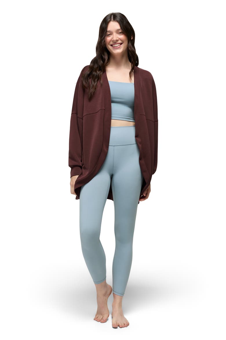 Shea Soft Cardigan, Alternate, color, CACAO