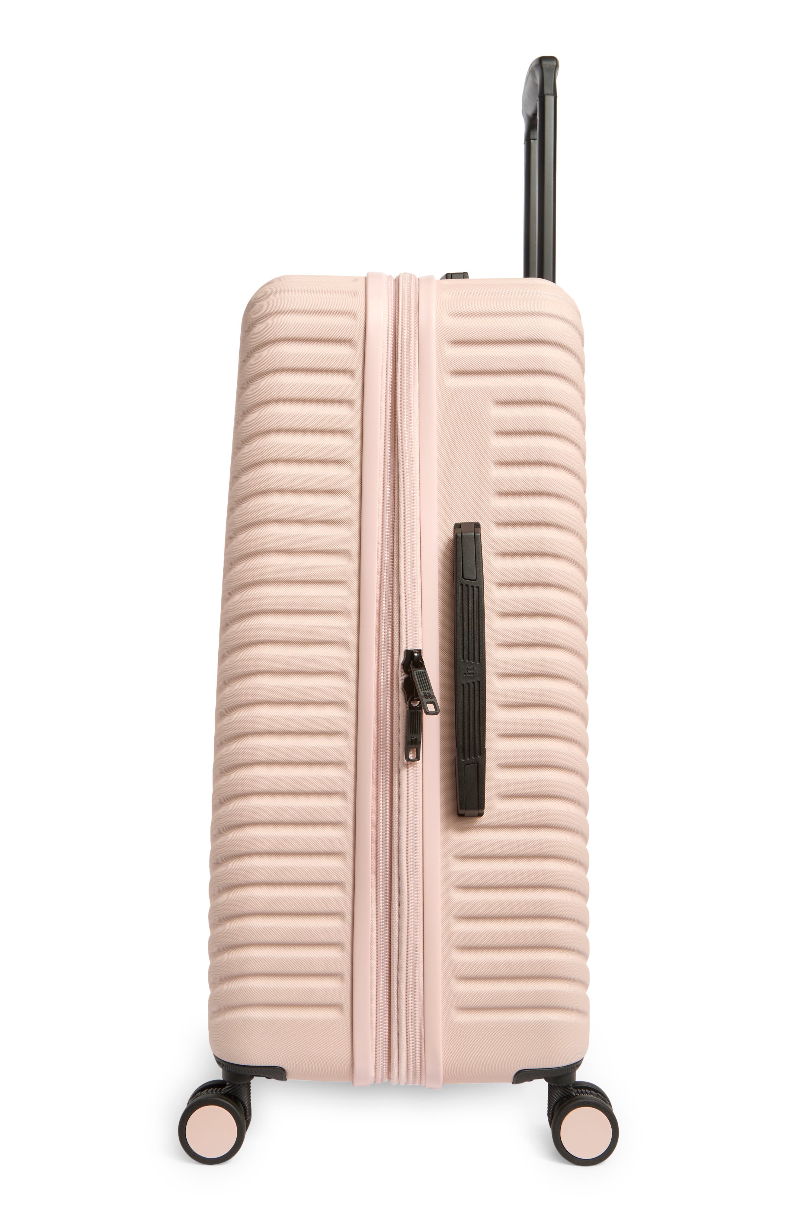 IT LUGGAGE Pleating 27-Inch Hardside Spinner Luggage, Alternate, color, Peach Whip