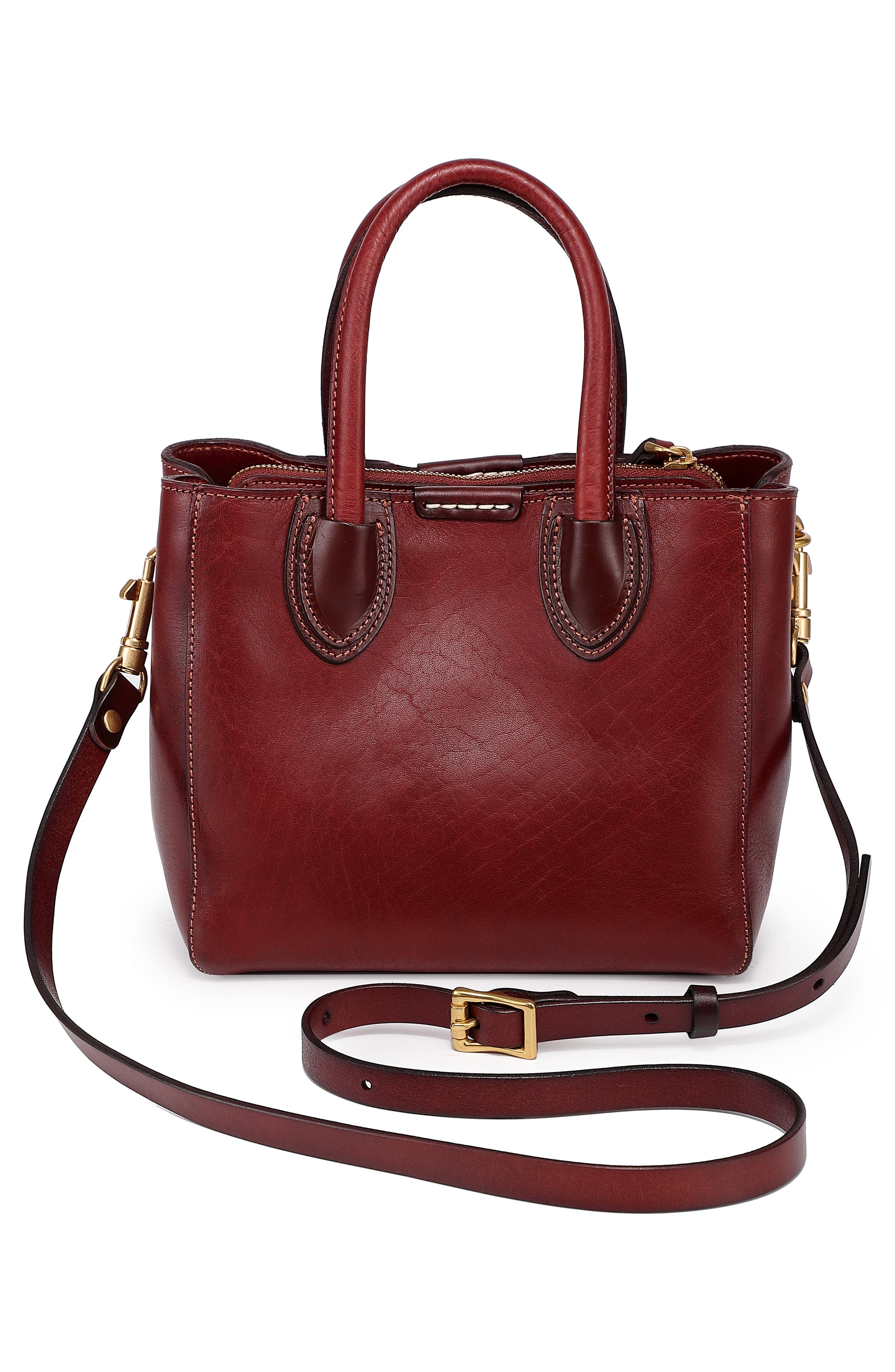 Dahlia Mini Tote Bag, Alternate, color, BROWN