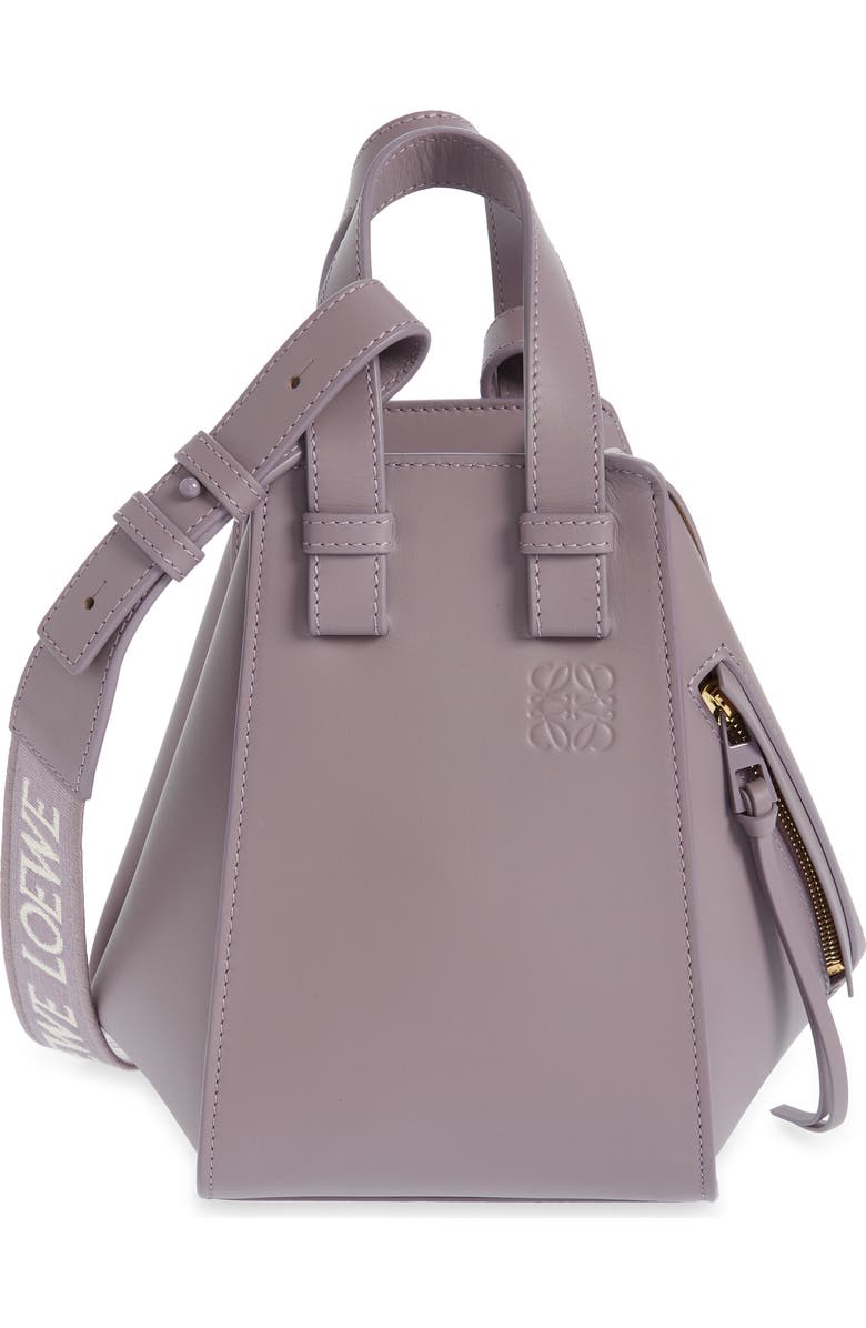 Loewe Compact Hammock Satin Calfskin Handbag, Main, color,