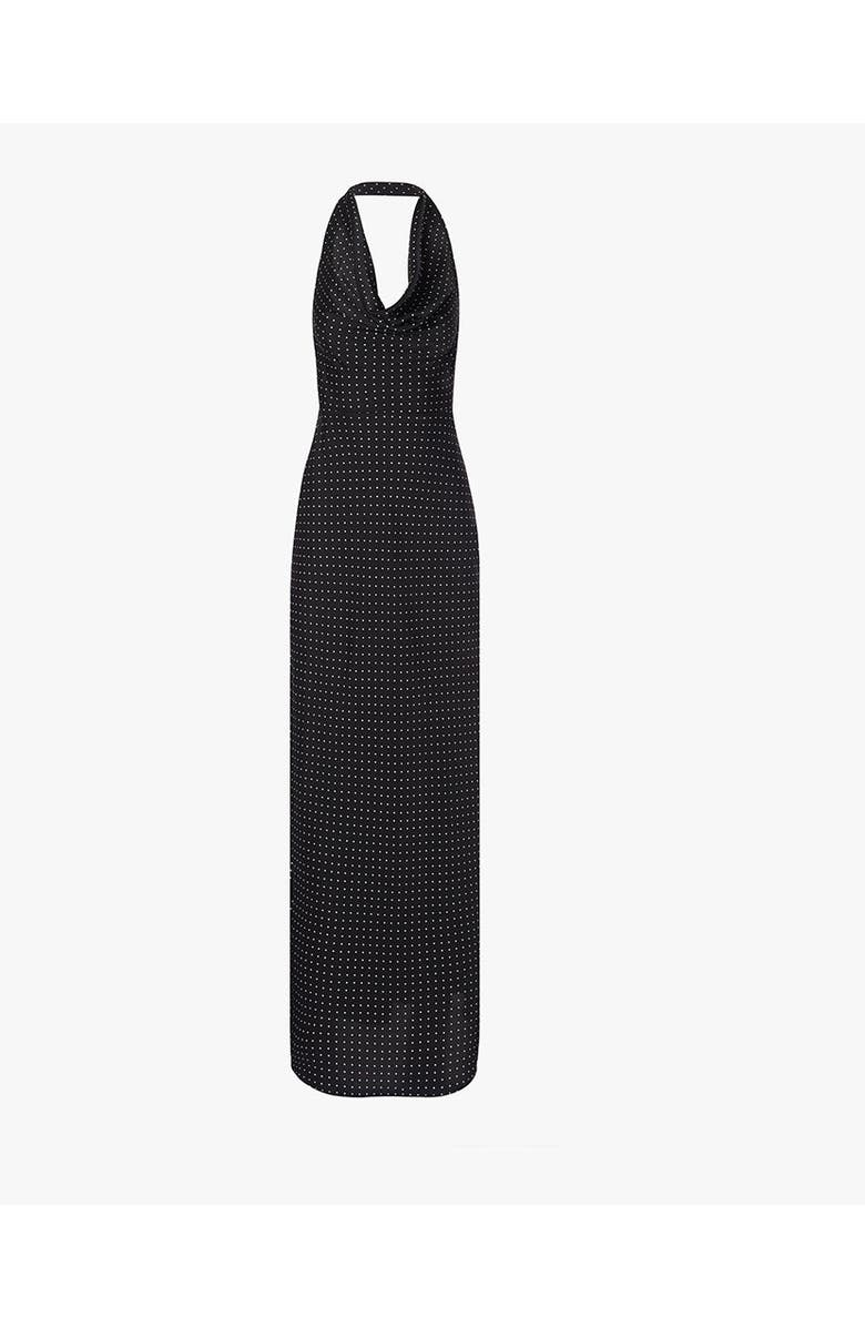 WeWoreWhat Cowl Halter Maxi Dress, Alternate, color, 