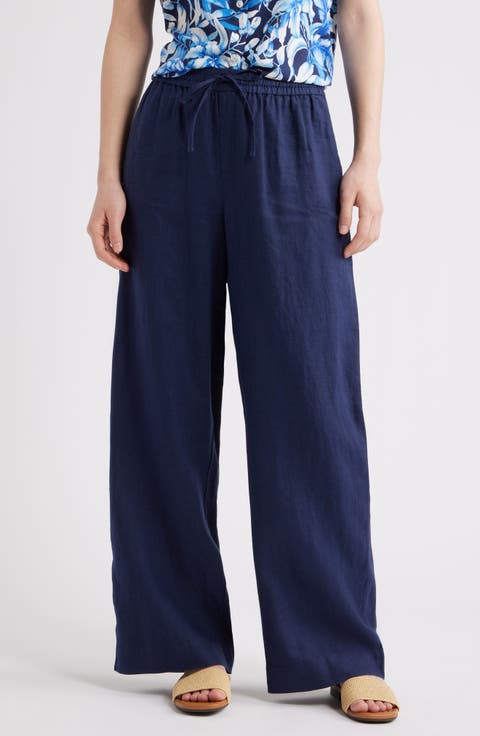 Two Palms Easy Linen Drawstring Pants