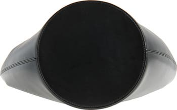 Jacquemus The Medium Bambola Asymmetric Leather Bucket Bag