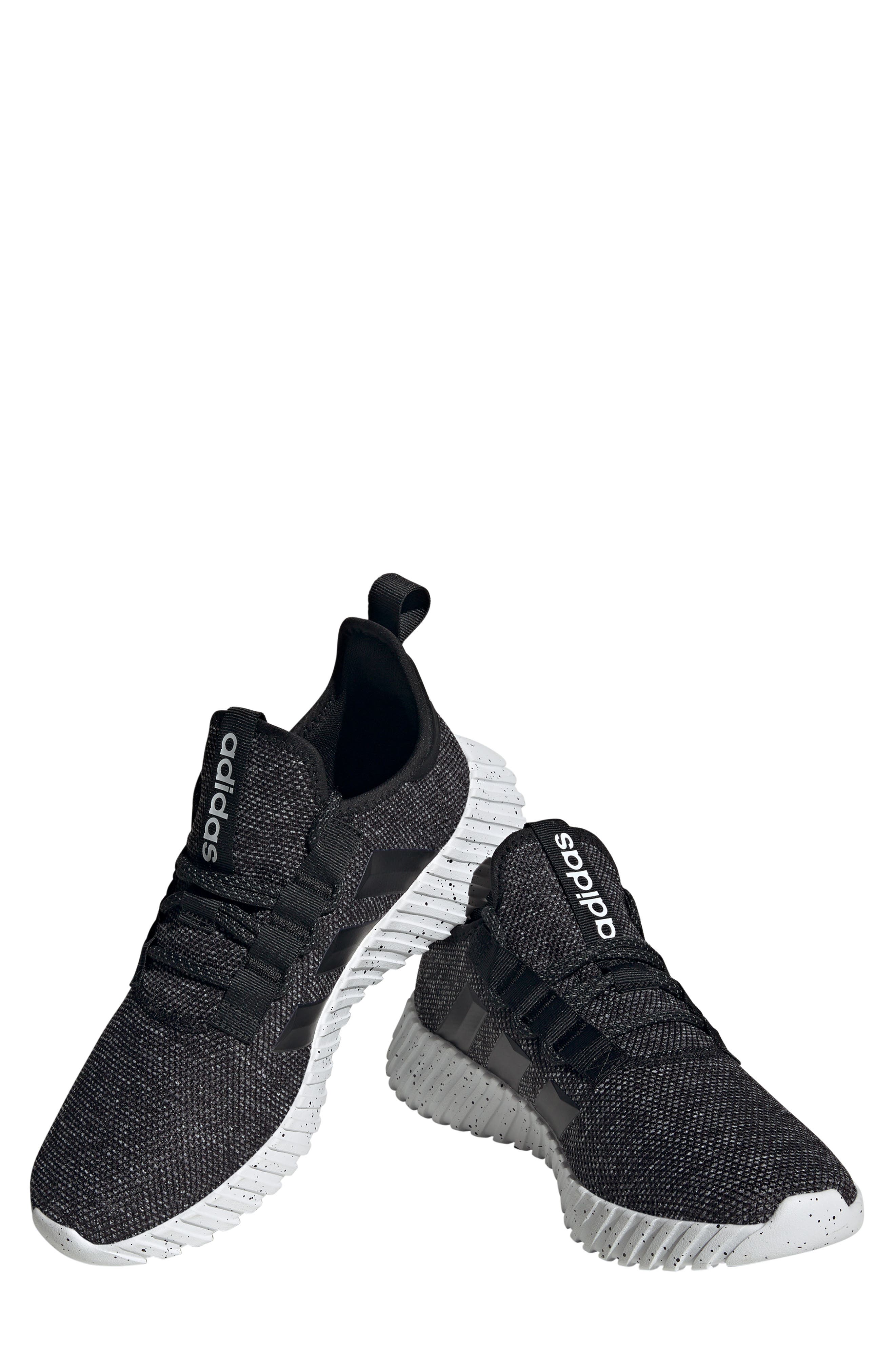 adidas Kaptir 3.0 Running Sneaker, Alternate, color, Black/Black/White