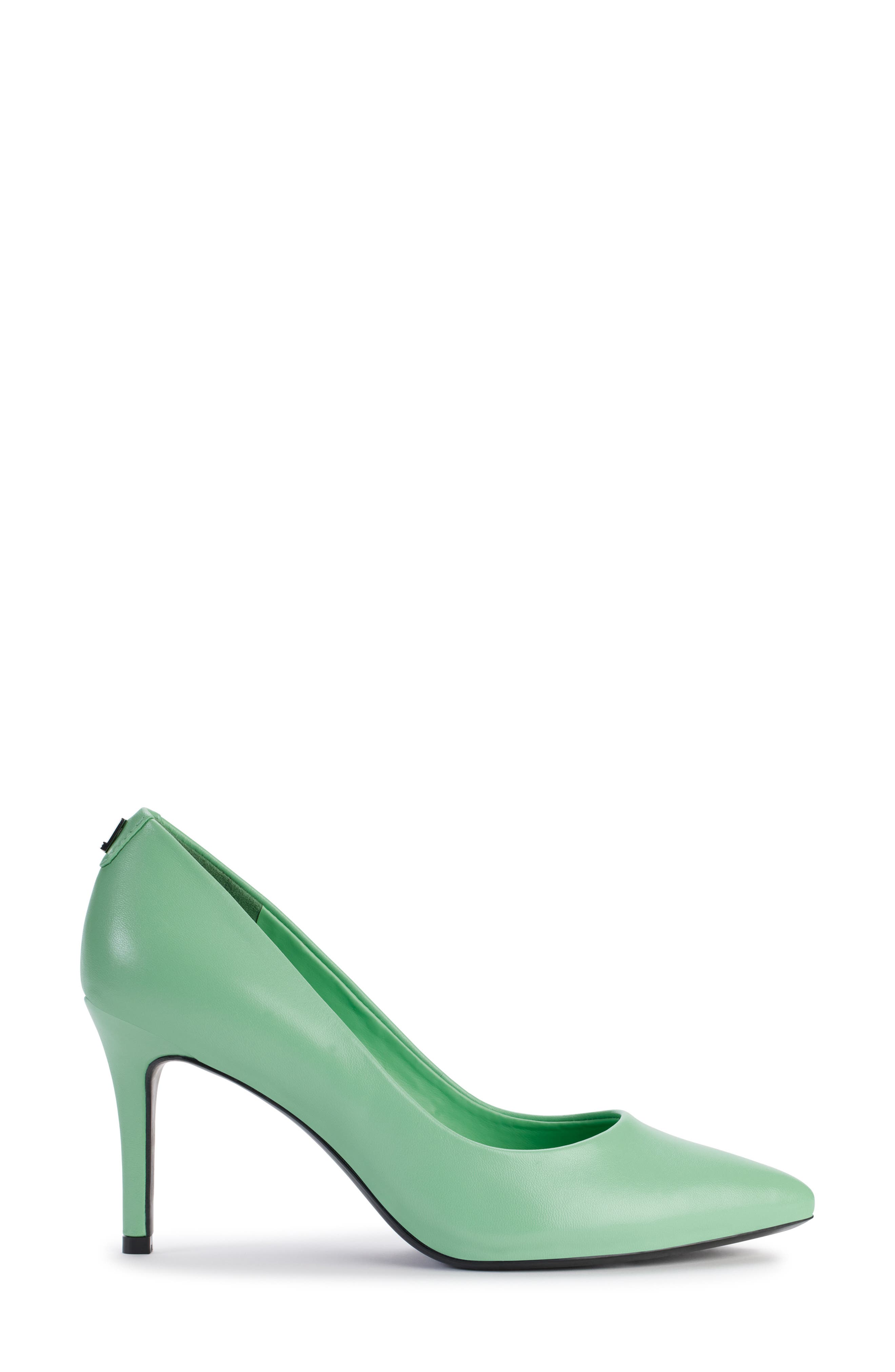 KARL LAGERFELD PARIS Royale Pointed Toe Pump, Alternate, color, Hemlock