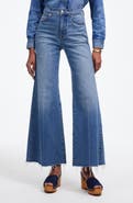 Madewell Flared Wide Leg Crop Jeans