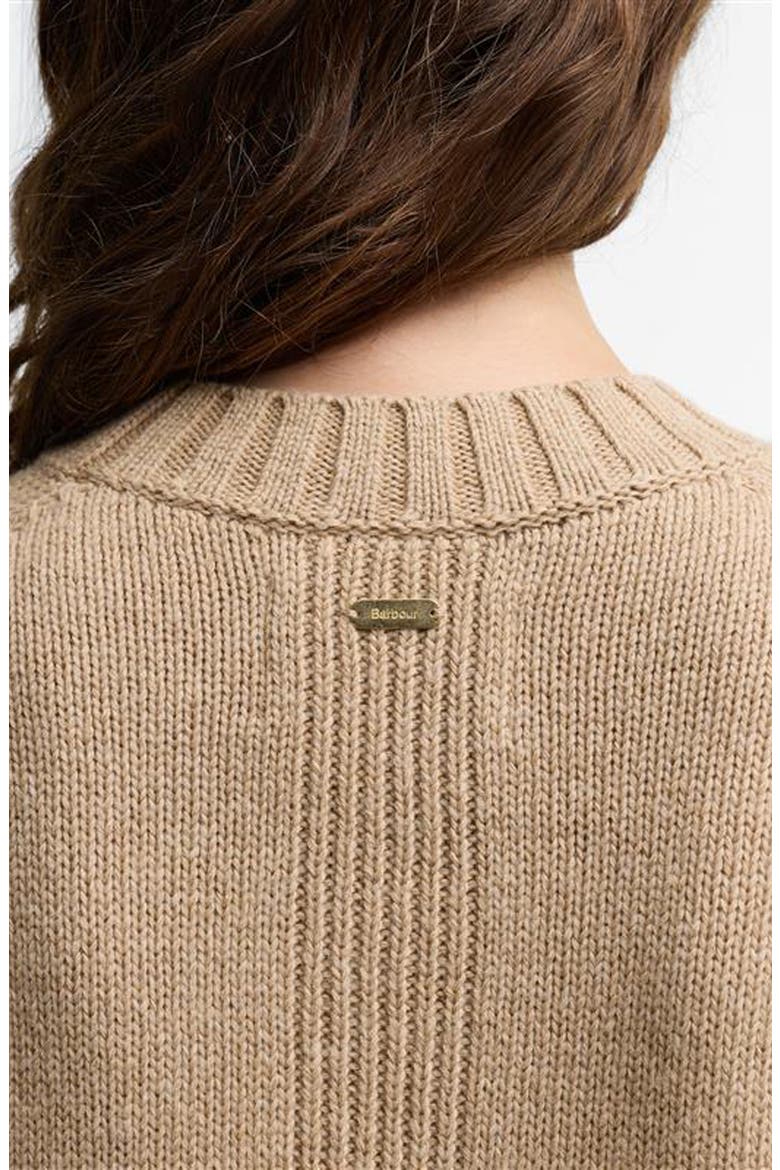 Gaia Crewneck Sweater, Alternate, color, WARM TRENCH