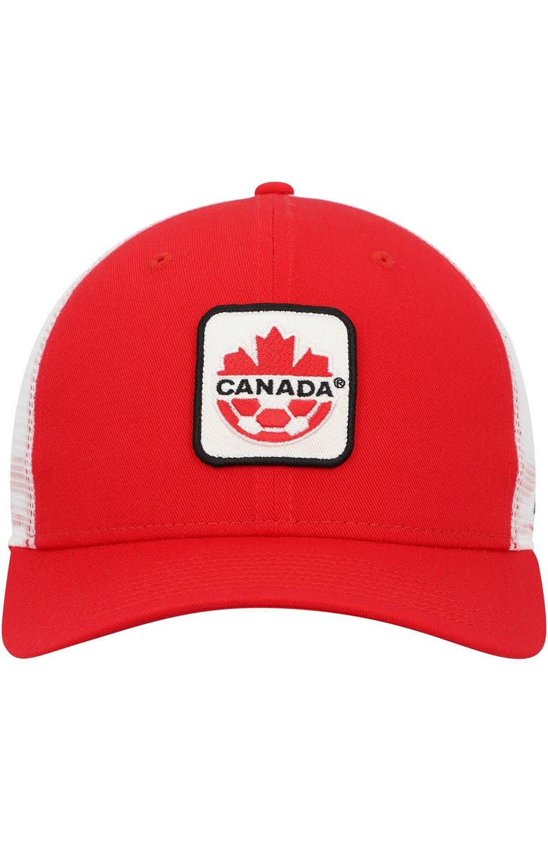 Nike Men's Nike Red Canada Soccer Classic99 Trucker Snapback Hat, Alternate, color, Red