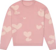 MAVRANS Hearts Crewneck Sweater