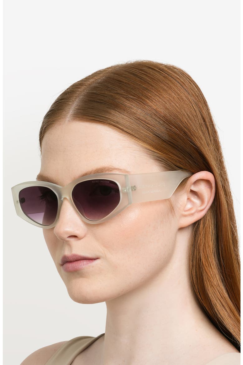 56mm Gradient Cat Eye Sunglasses, Alternate, color, 02M4-DG