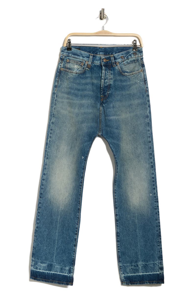 R13 Izzy Drop Relaxed Straight Jeans, Alternate, color,