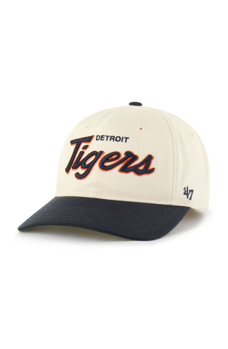 '47 Men's '47 Natural Detroit Tigers Crosstown Franchise Fitted Hat, Main, color, Natural