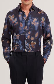 Ted Baker Kalmill Print Button-Up Shirt