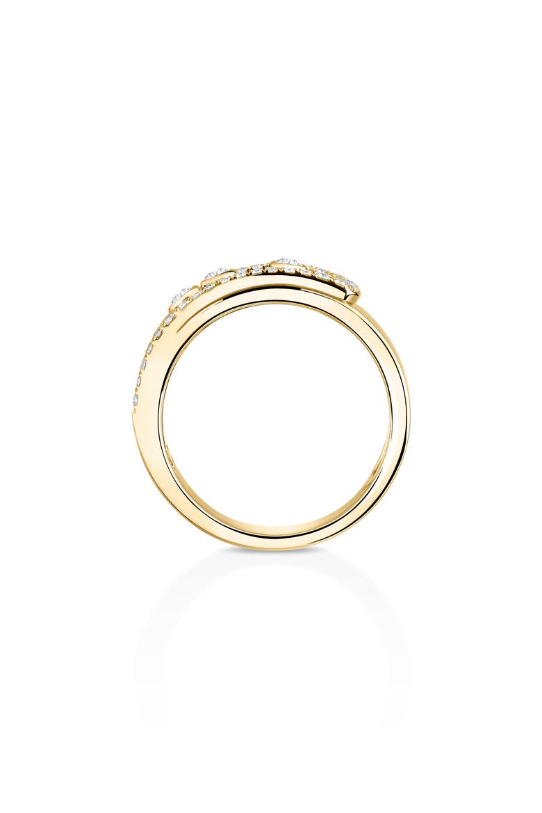 Move Noa Pavé Diamond Band Ring, Alternate, color, YELLOW GOLD
