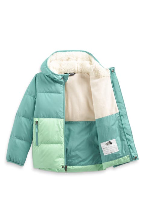 Kids' North Hooded Water Repellent 600 Fill Power Down Jacket (Toddler & Little Kid)
