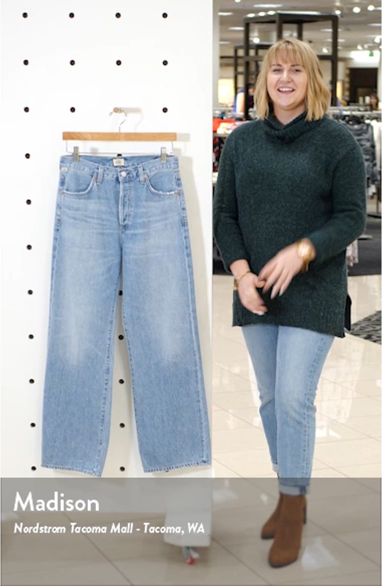 Flavie High Waist Trouser Jeans, sales video thumbnail