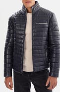 REGENCY Flavio Leather Puffer Jacket