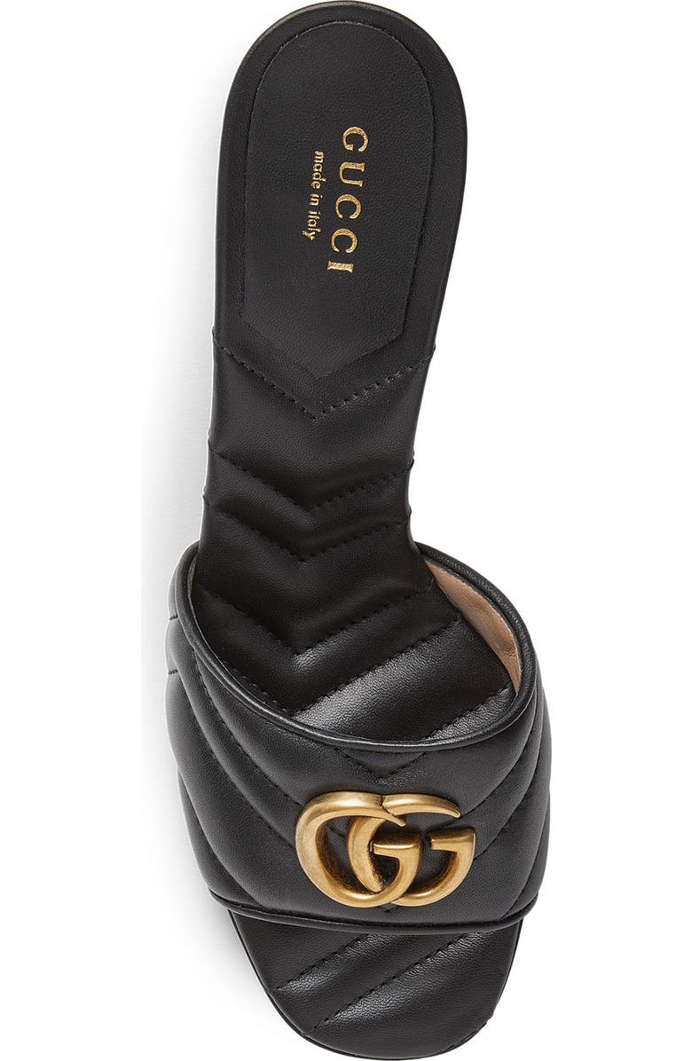 Gucci GG Quilted Slide Sandal, Alternate, color,