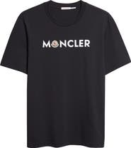 Moncler Logo Patch Graphic T-Shirt