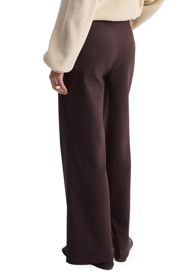 Flare Leg Pants, Alternate, color, WINE