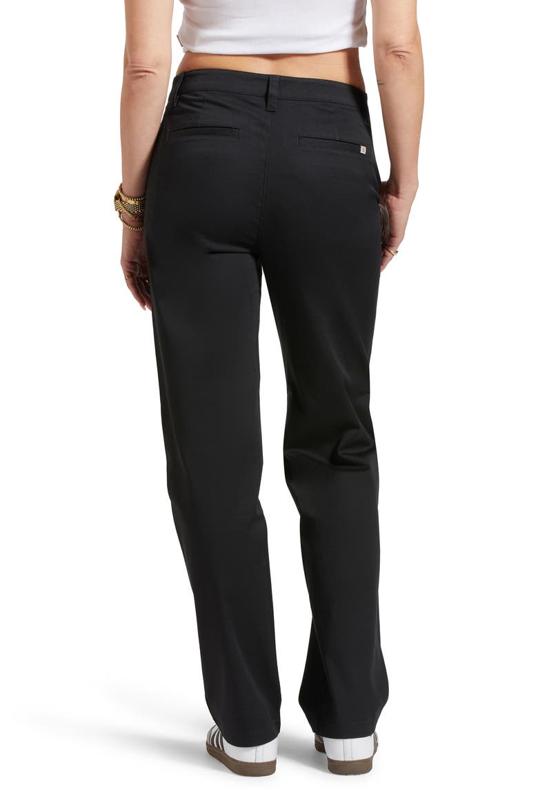 Bedford High Waist Pants, Alternate, color, BLACK