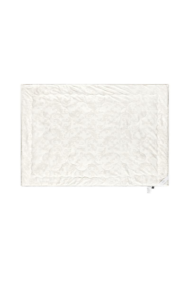 Togas Infinity Mulberry silk comforter, Main, color, White