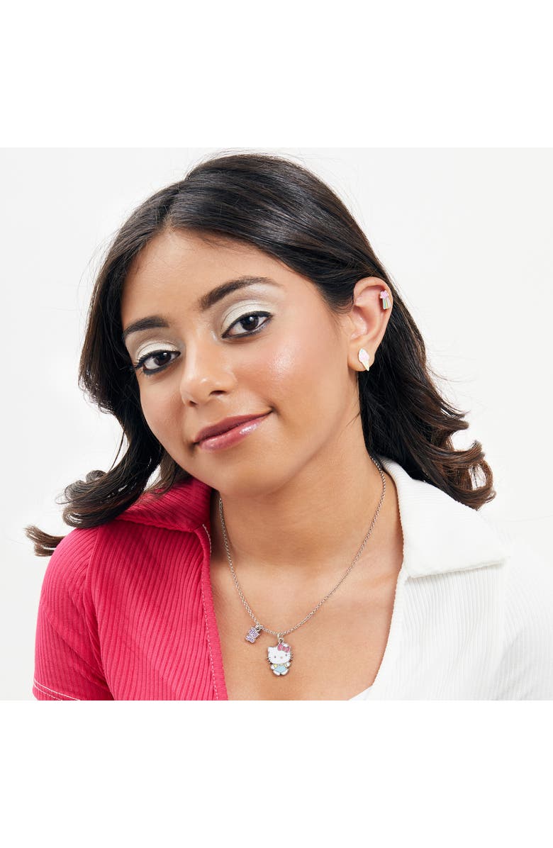 Hello Kitty Ice Cream Stud Earrings, 3 Sets, Alternate, color, Multicolor