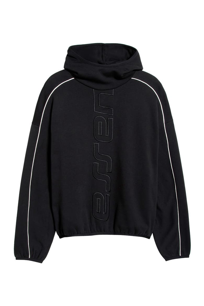 Active Trace Fleece Hoodie, Alternate, color, VINTAGE BLACK