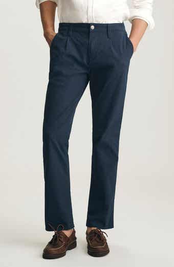 Will Pleated Cotton Blend Pants