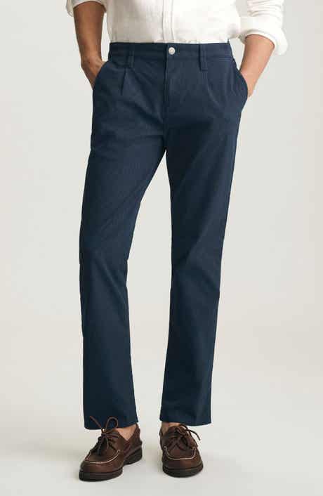 Will Pleated Cotton Blend Pants