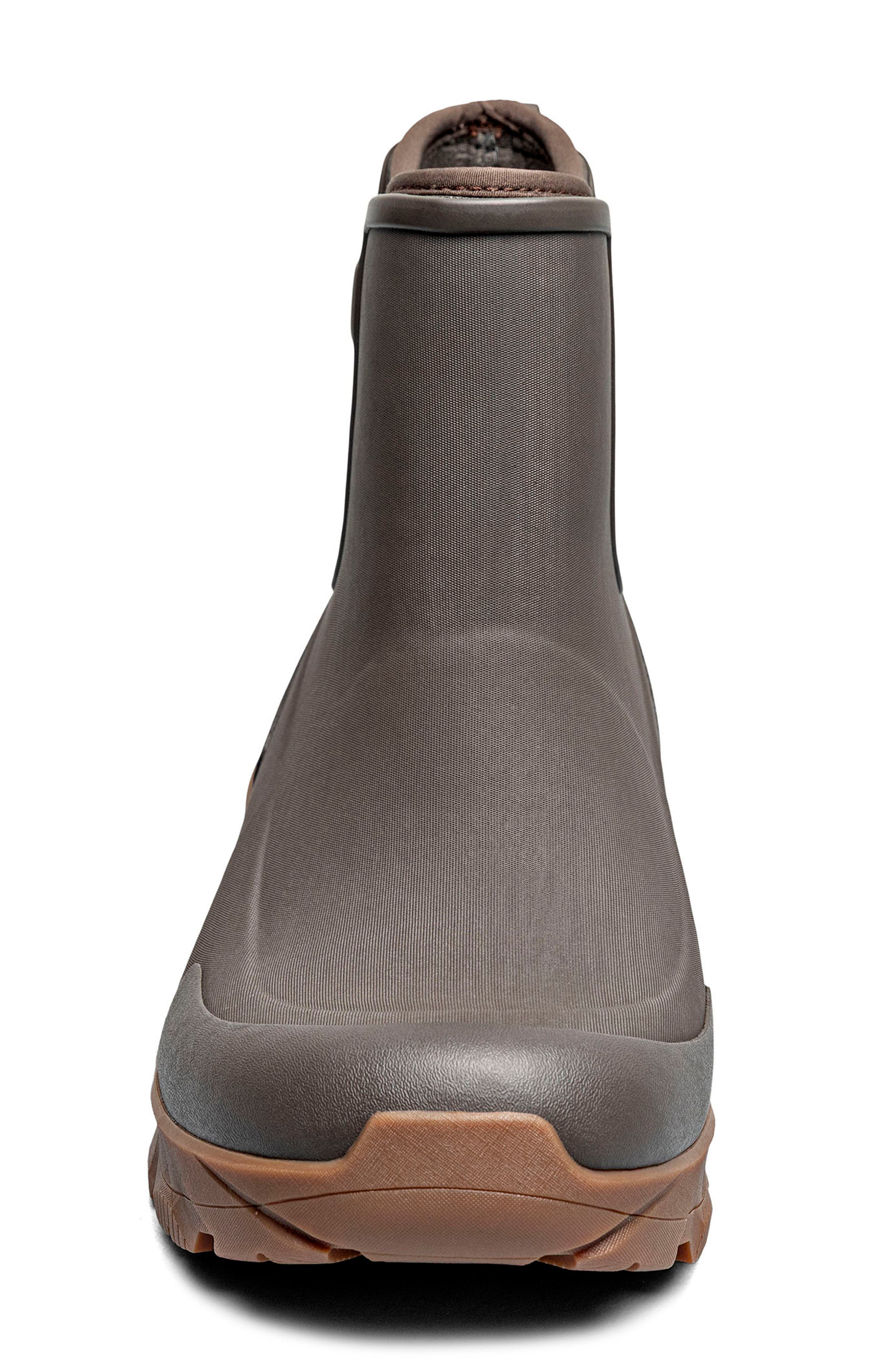 Arcata II Waterproof Chelsea Boot, Alternate, color, DARK BROWN