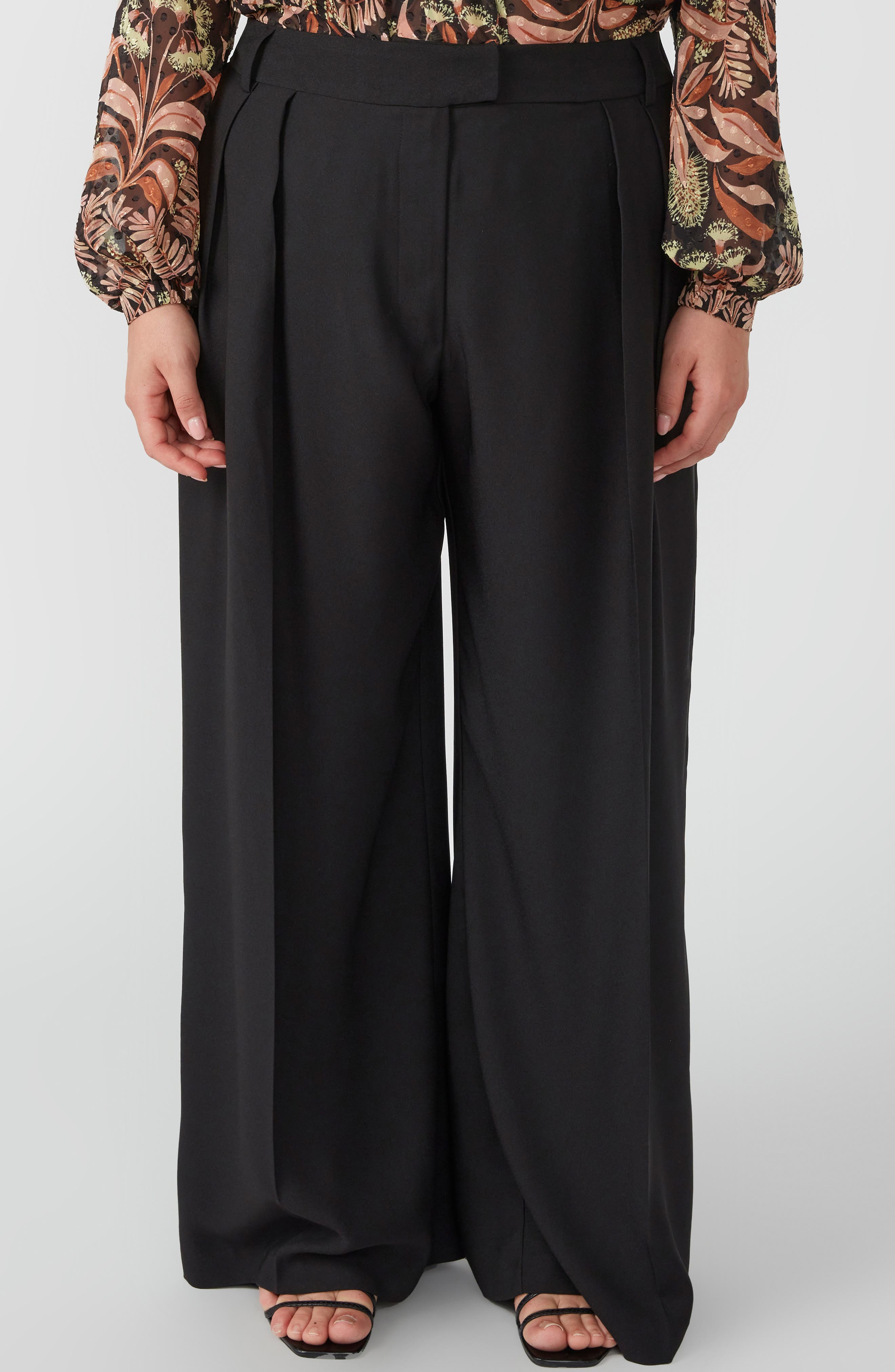 Estelle Orion High Waist Wide Leg Pants