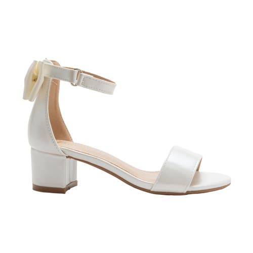 Tulleen Leather Block-heel Sandals In White
