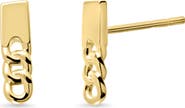 Bony Levy 14k Gold Bar Stud Earrings