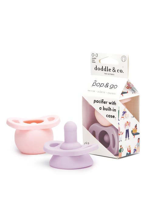 2-Pack Pop & Go Pacifier Set