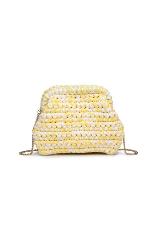 Moda Luxe Raya Clutch In Butter