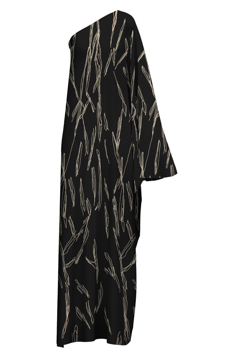 DIARRABLU Satu One-Shoulder Dress, Alternate, color,