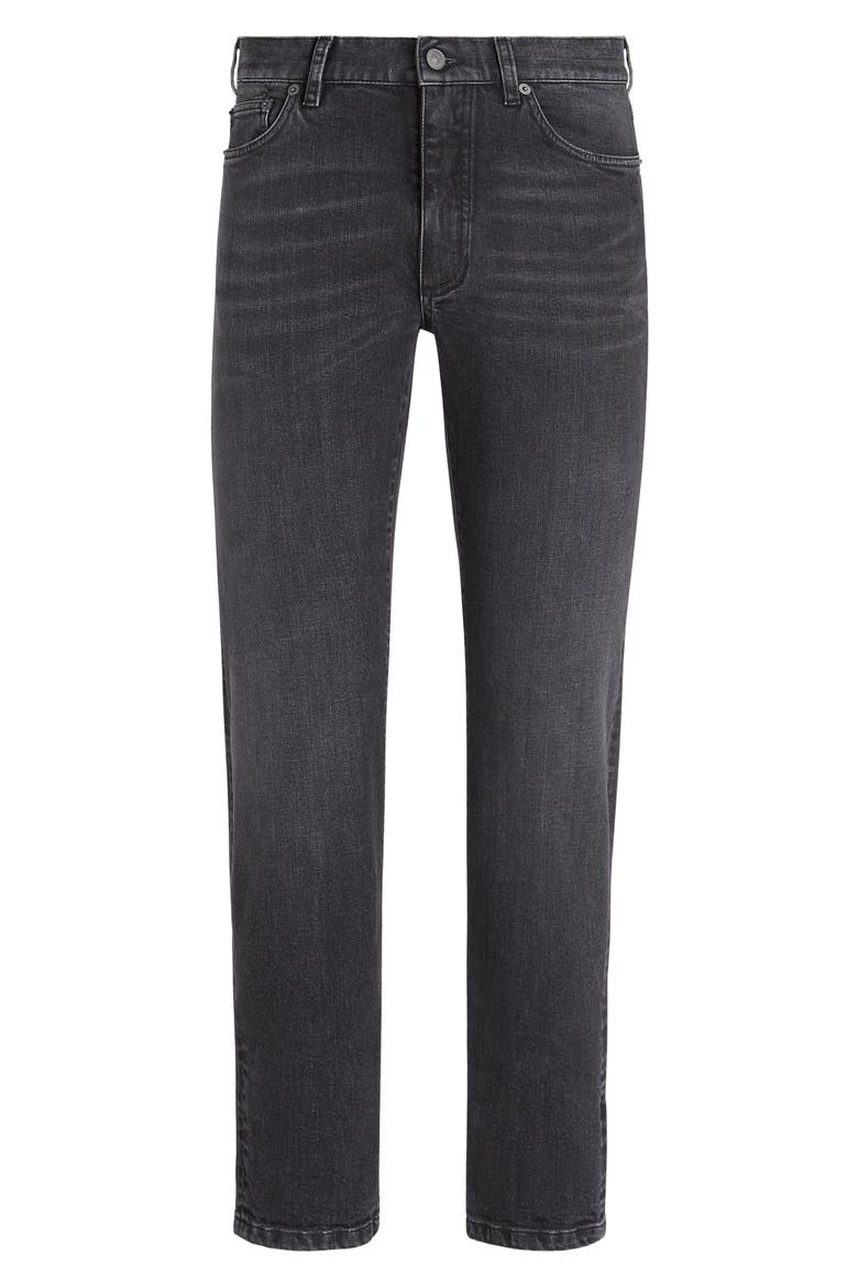 City Fit Stretch Denim Jeans, Alternate, color, GREY