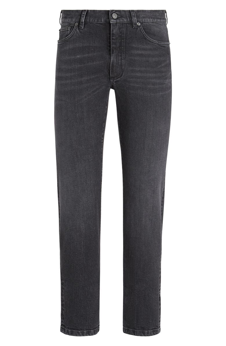 ZEGNA City Fit Stretch Denim Jeans, Alternate, color, Grey