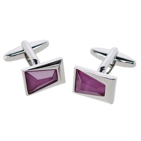 Reginal Rectangular Dapper Stone Cufflinks
