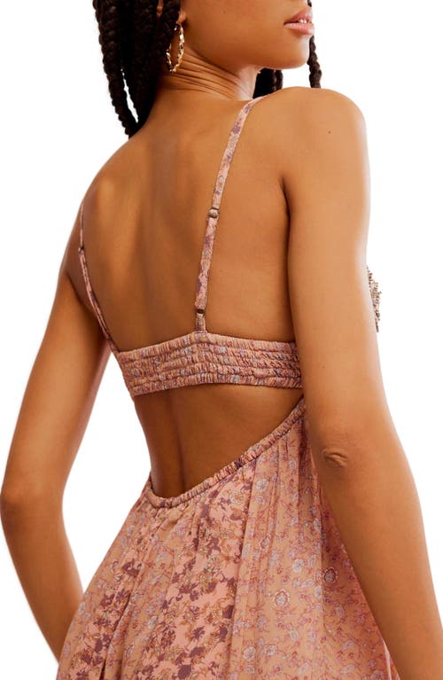 FREE PEOPLE FREE PEOPLE FOREVER TIME SLEEVELESS MIDI DRESS