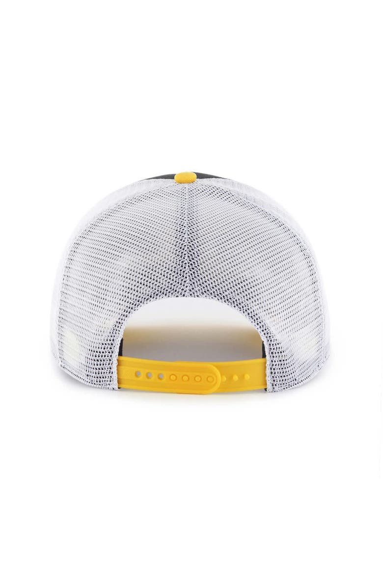 Youth '47 Black/Gold Missouri Tigers Super Stripe Hitch Adjustable Trucker Hat, Alternate, color, Black