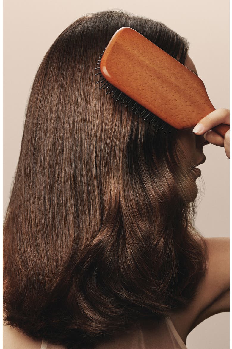 Wooden Paddle Brush, Alternate, color, NO COLOR