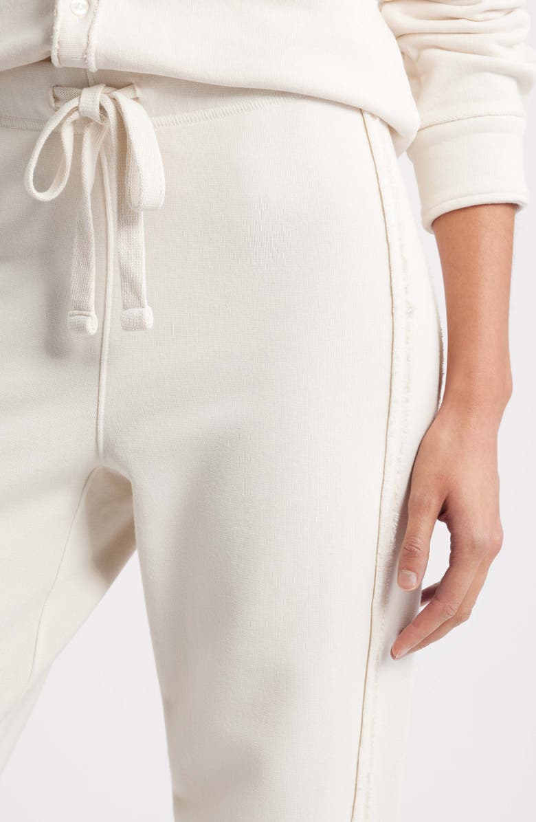 Frank & Eileen Sophie Cotton Joggers, Alternate, color, Vintage White