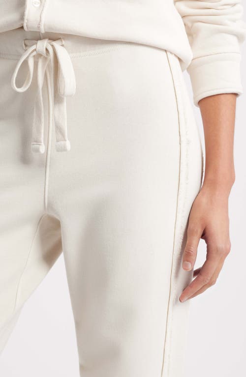 Frank & Eileen Sophie Cotton Joggers In White