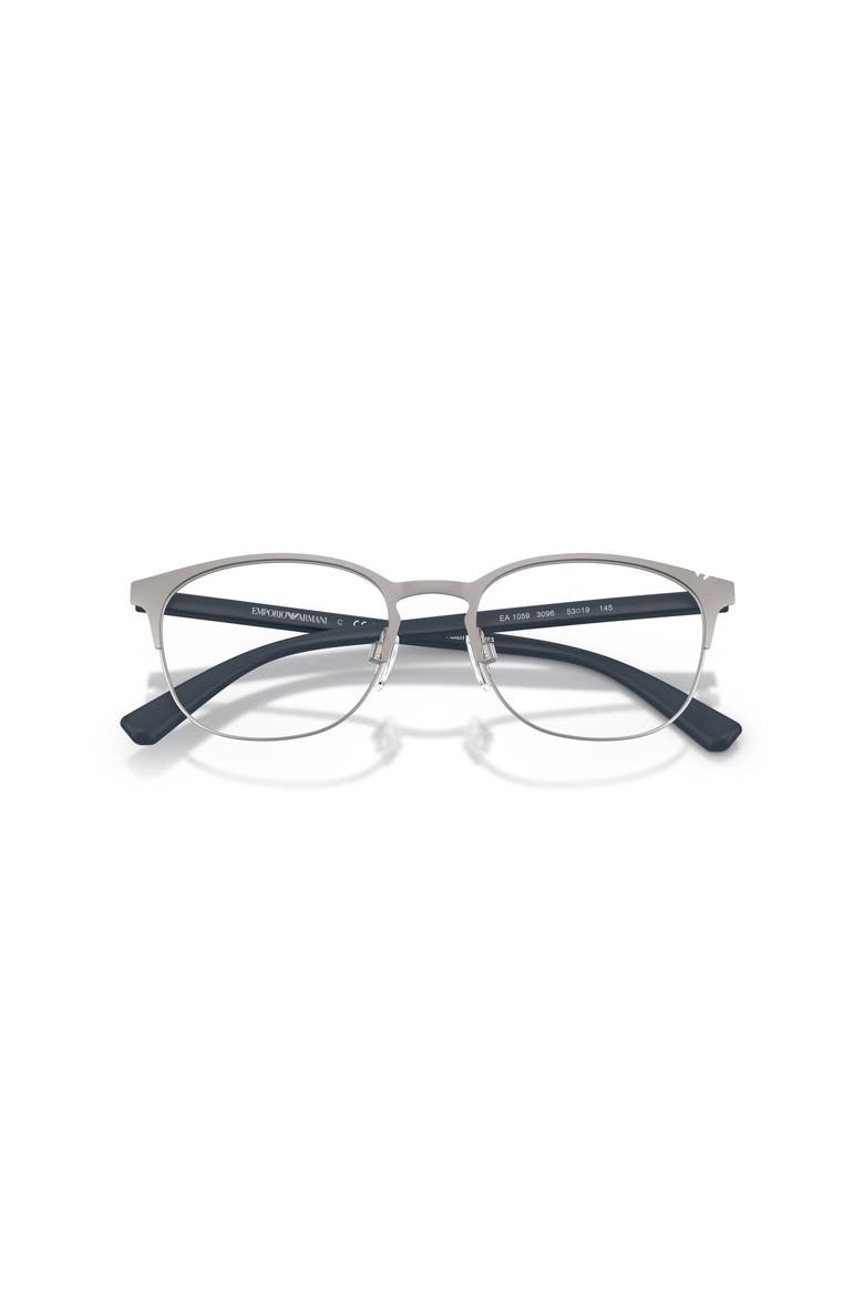 53mm Oval optical glasses, Alternate, color, Grey