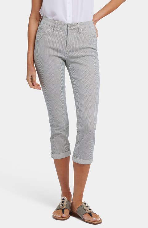 Chloe Cuff Capri Jeans (Petite)