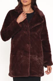 Petal & Pup Meeka Faux Fur Jacket